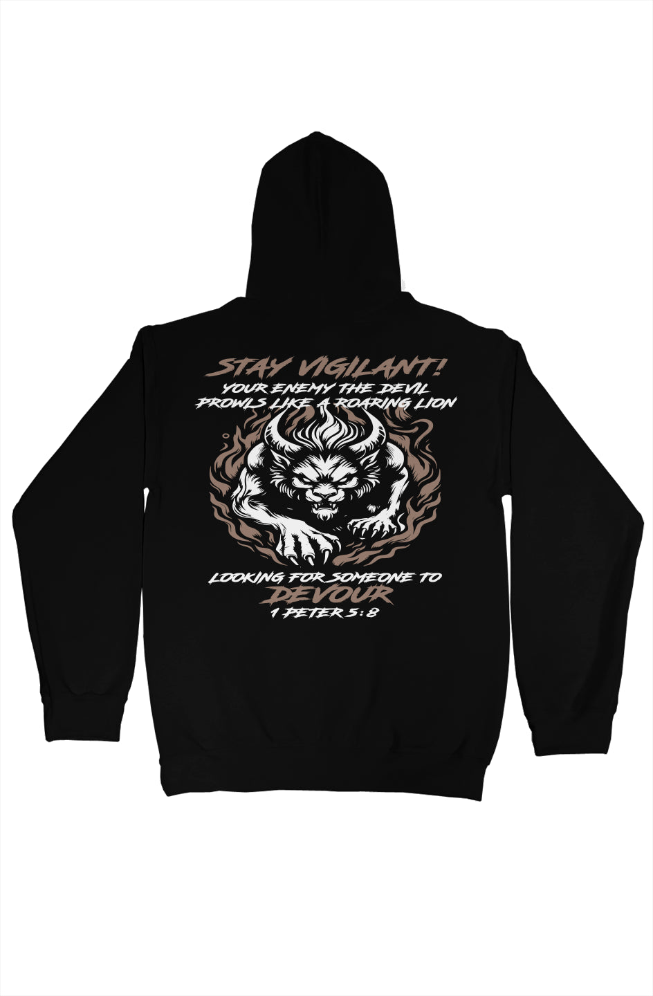 gildan pullover hoody Mocha Vigilant