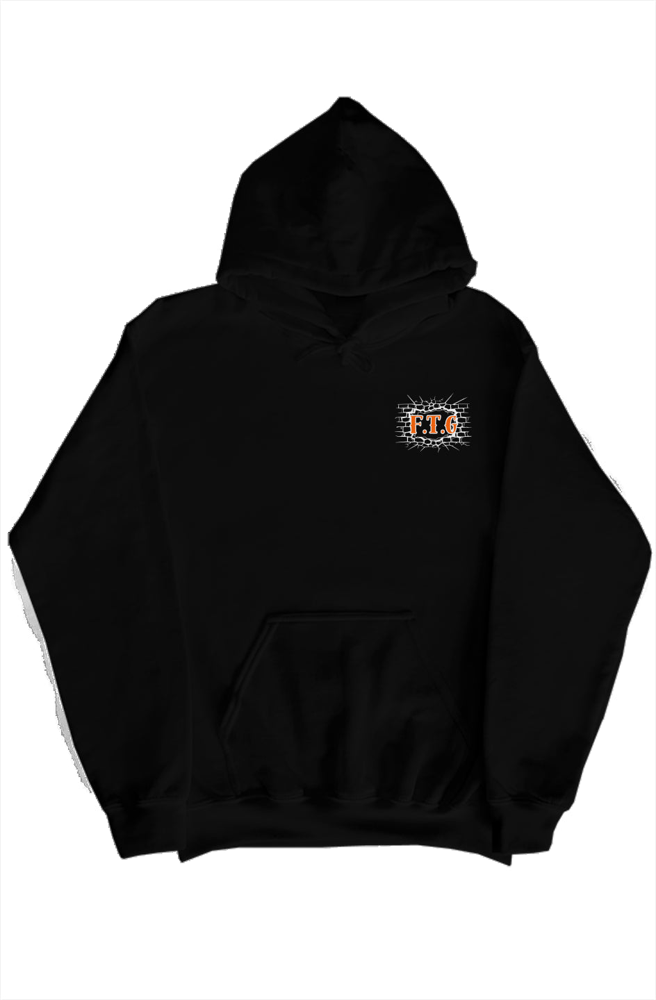Free The Guyz Loved Locked- DARK ORANGE/WHITE