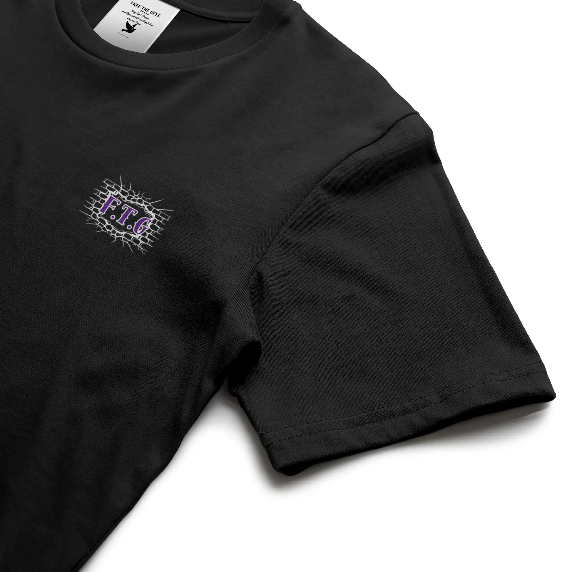 Free The Guyz Circle of Locks- Purple/White