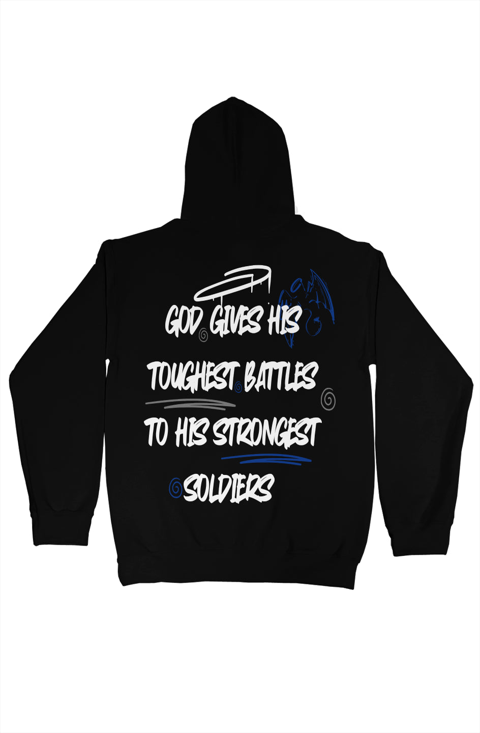 gildan pullover hoody Battles Blue